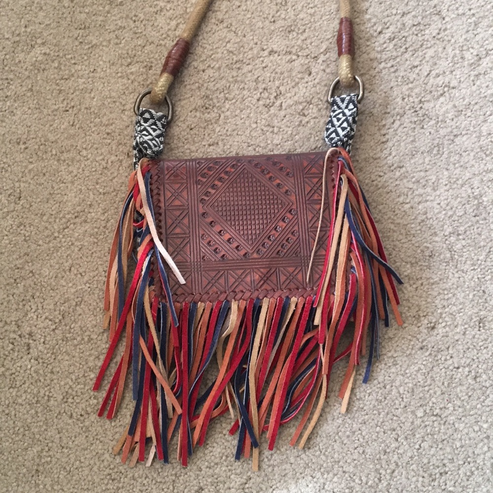 Free people leather purse
